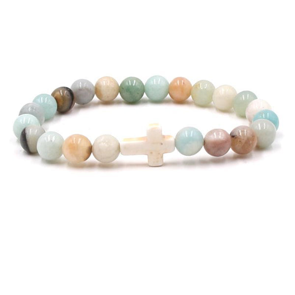 Fashion Bead Jewelry Cross Bracelet Bracelets