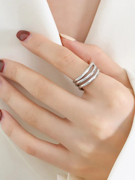 Non Fading Personalized Fashionable Light Luxury Versatile Ring Accessories For Women Rings