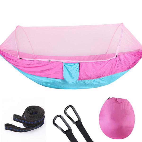 Fully Automatic Quick Opening Hammock With Mosquito Net Hammocks