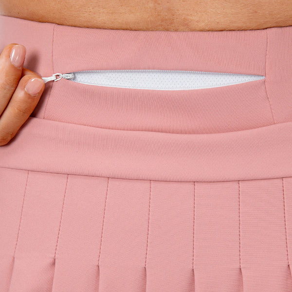 Activewear Tennis Skirt With Zipped Pocket Women Pleated Sports Skirt. Skirts