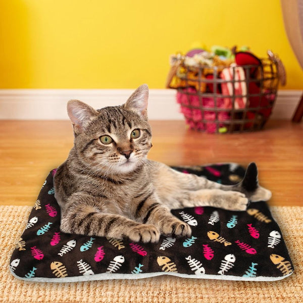 Soft Warm Dog Bed Pet Cushion Fleece Mat Pet Beds