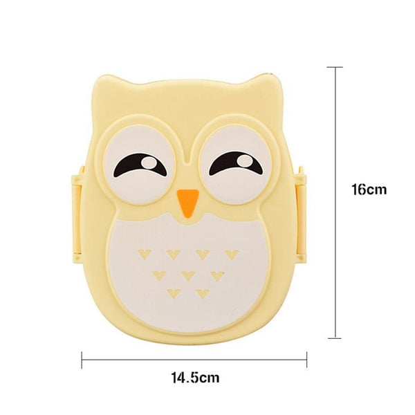 Cute Owl Microwave Bento Container Lunch Box Lunchboxes & Bags