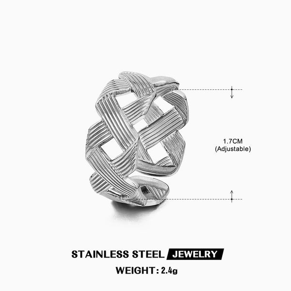 Personalized Trendy Ins Style Adjustable Ring For Women Rings