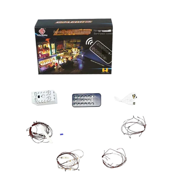 Lp Building Block Lighting Suitable For Lego 76252 Batcave Shadow Box Model Led Remote Control Building Blocks
