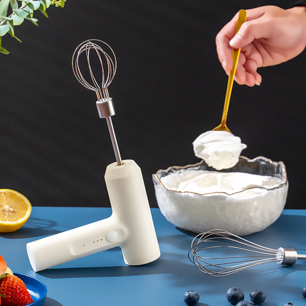 Wireless Electric Food Mixer 3 Speeds Automatic Whisk Butter Egg Beater Baking Cake Cream Whipper Kitchen Hand Blender Countertop Mixers