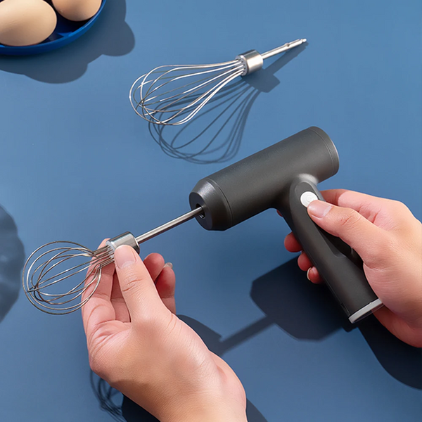 Wireless Electric Food Mixer 3 Speeds Automatic Whisk Butter Egg Beater Baking Cake Cream Whipper Kitchen Hand Blender Countertop Mixers