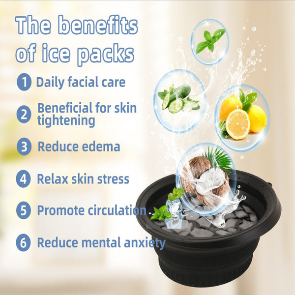 Silicone Ice Bath Washbasin Relief Stress Improved Blood Circulation Washbowl Foldable Rapid Cooling Bathing Travel Camping Wash Basins