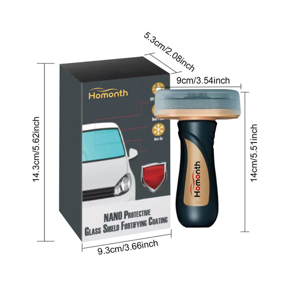 Nano Protective Glass Shield Fortifying Coating Automotive Waterproof Dustproof Uv Coating Glass Cleaning Waxing & Valeting