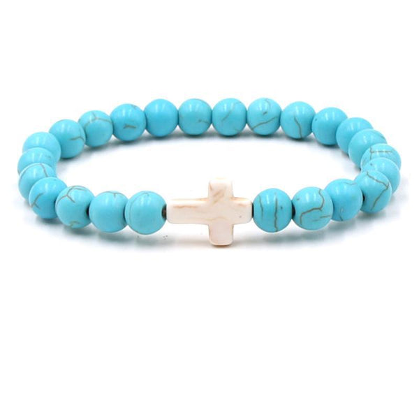 Fashion Bead Jewelry Cross Bracelet Bracelets