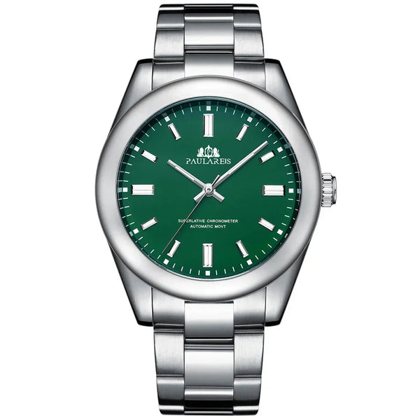 Automatic Watch For Men Mechanical Stainless Steel Luxury Red Yellow Sky Blue Green Colorful Rainbow 41Mm Reloj Hombre Baratos Watches