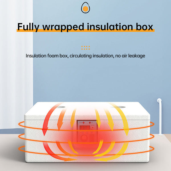 24 Hr Thermostatic Small Poultry Incubator. Biomimetic Waterbed. Auto & Smart. For Chick Duck Goose Eggs Incubators