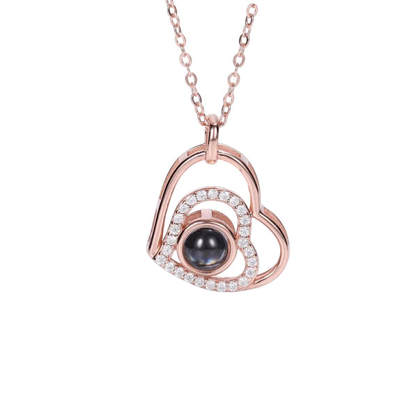 100 Languages I Love You Necklace Nano Projection Customized Color Images Photos Text For Europe And America Necklaces & Pendants