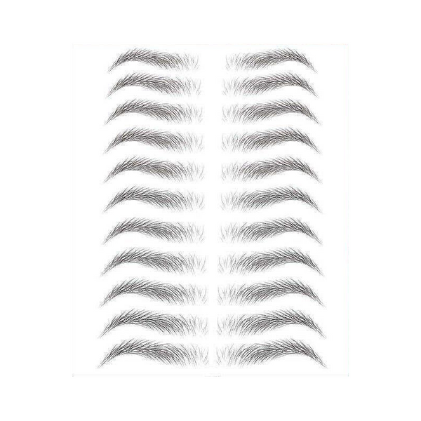 3D Waterproof Eyebrow Tattoo Sticker Hair Like Natural Brows For Sparse Eyebrows E10 Eyebrow Liner & Definition