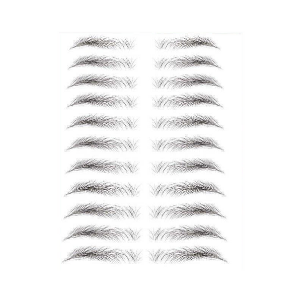 3D Waterproof Eyebrow Tattoo Sticker Hair Like Natural Brows For Sparse Eyebrows E10 Eyebrow Liner & Definition