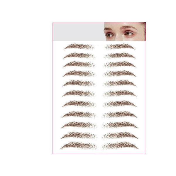 3D Waterproof Eyebrow Tattoo Sticker Hair Like Natural Brows For Sparse Eyebrows Jy09 Eyebrow Liner & Definition