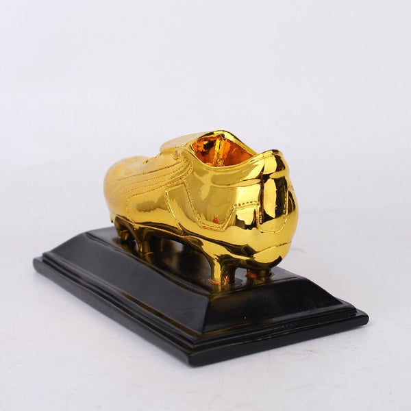 Golden Boots Cup Football Competition Creative Shoes Award Souvenir Ornament Seasonal Decorations