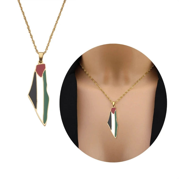 Veile Studios Trendy Neck Jewelry Made Of Stainless Steel For Travel Enthusiasts Gift Necklaces & Pendants