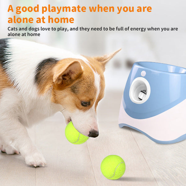 Rechargeable Automatic Tennis Ball Launcher For Pets Dog Toys