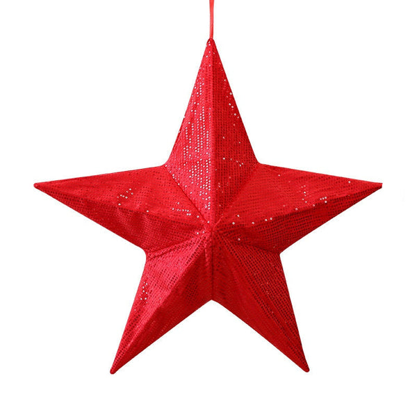 Folding Tree Top Star Christmas Decorationlarge Size Decorations Window Hanging Ornament Seasonal Decorations