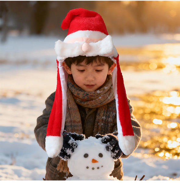 Funny Animated Cartoon Inflatable Christmas Hat Decoration Holiday Gift Seasonal Decorations