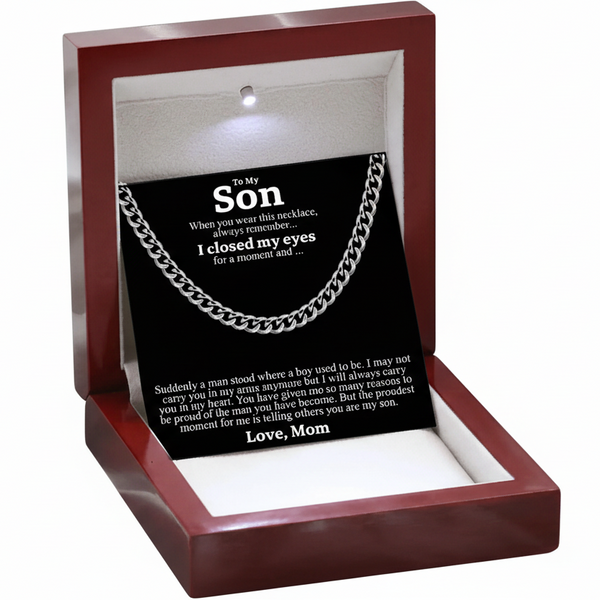 Stainless Steel Necklace Men Titanium Cuban Chain Polished Round Hip Hop Fashion Jewelry Chains Necklaces