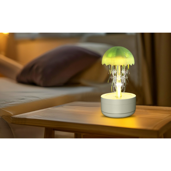 Jellyfish Humidifier Fragrance Diffuser Colourful Night Light Heavy Fog Essential Oil Night Lights
