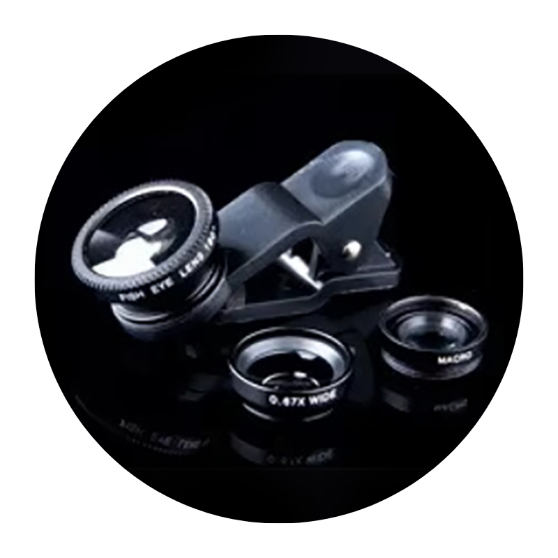 Phone Lens Fisheye 0.67X Wide Angle Zoom Camera Kit For Photography Enthusiasts Other Mobile Accessories