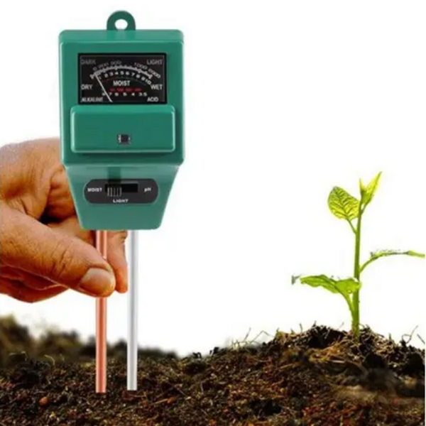 Moisture & pH Meters 3 In 1 Soil Tester Detector Deep Green