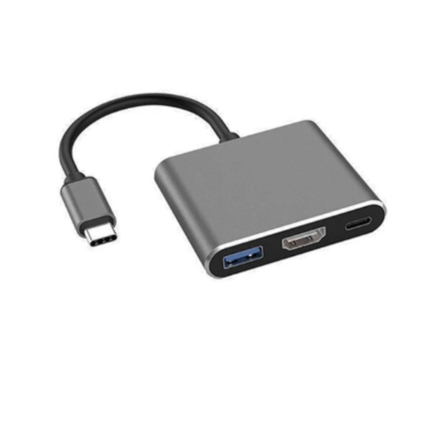 3 In 1 Usb 3.1 Type C To 3.0 Converter Adapter 4K Hub For Macbook Air Usb Cables Hubs & Adapters