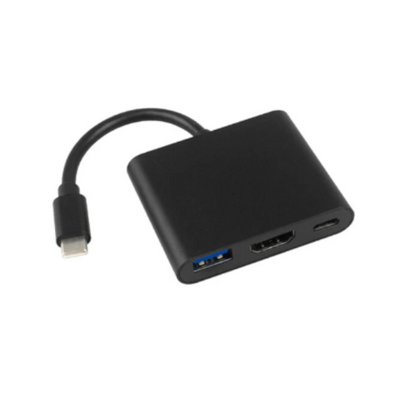 3 In 1 Usb 3.1 Type C To 3.0 Converter Adapter 4K Hub For Macbook Air Usb Cables Hubs & Adapters