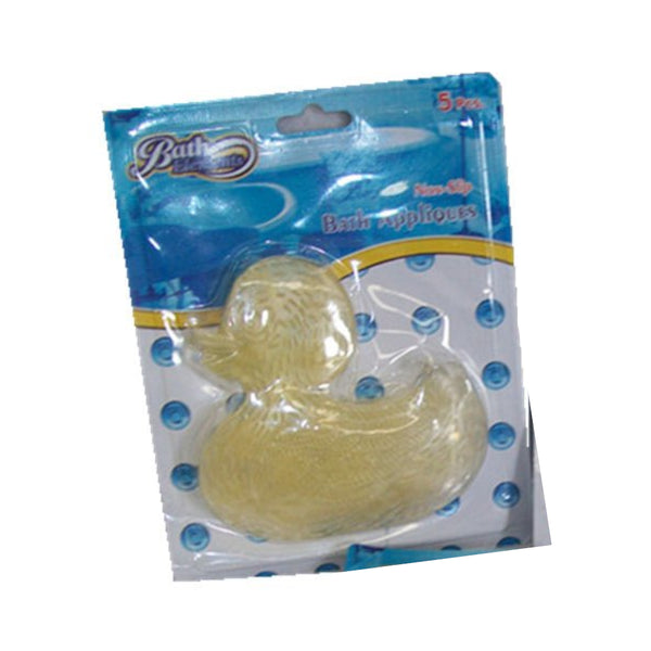 3 Pcs Of Bath Applique 5 On Card Duck Other Bathroom Accessories