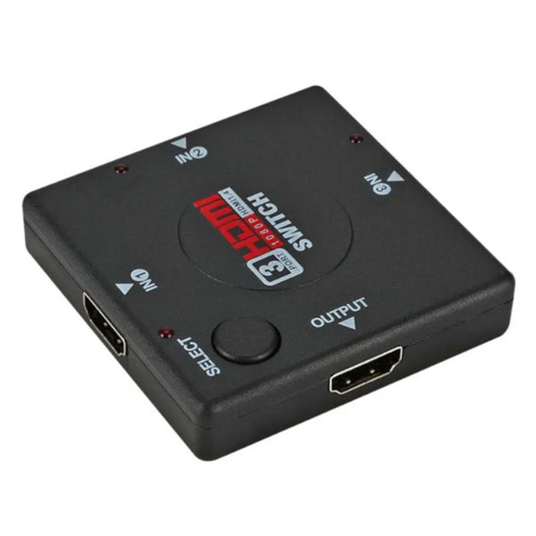 3 Port 1080P Hdmi Switcher Adapter Splitter For Ps3 Stb Tv Dvd Dvr Pc Dlp Projector With Interface High Quality