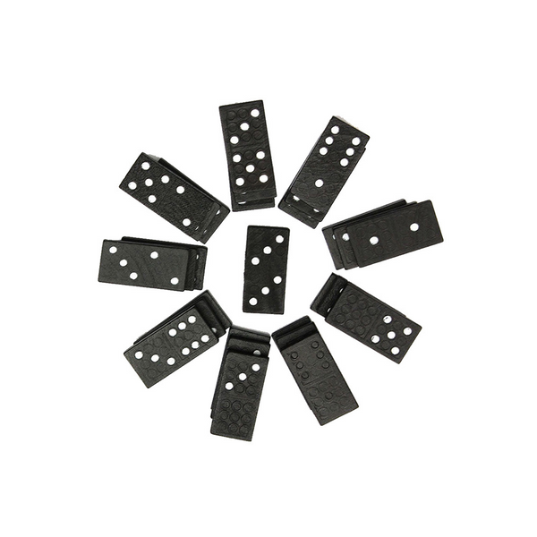 3 Sets Of Dominos Wooden Toys