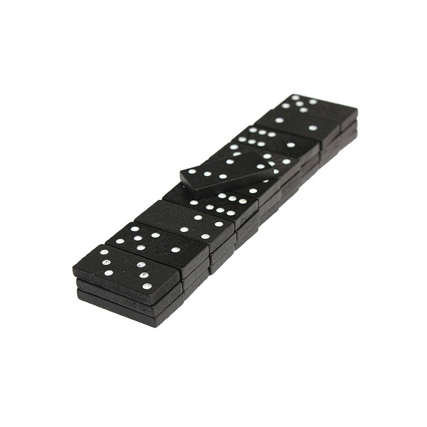 3 Sets Of Dominos Wooden Toys