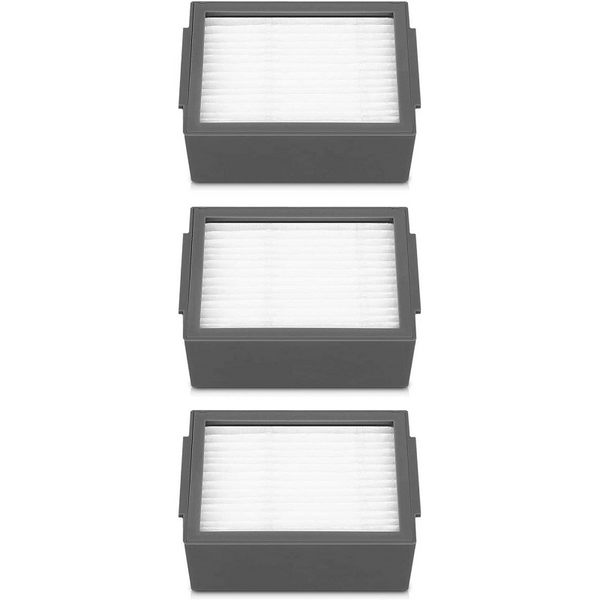 3 X Hepa Filters For Irobot Roomba I, E And J Series Robots