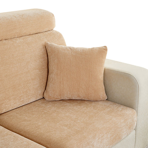 Pillowcase 45X45cm Coffee Polyester Chenille Thick Stretchable Cushion Cover Pillow Cases