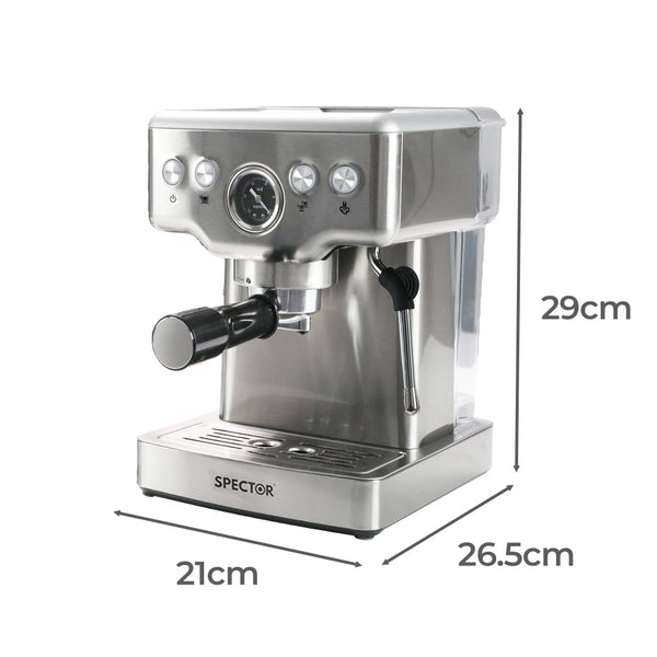 Spector 20 Bar Coffee Machine Espresso Maker With Milk Frother Other Coffee Tea & Espresso Makers
