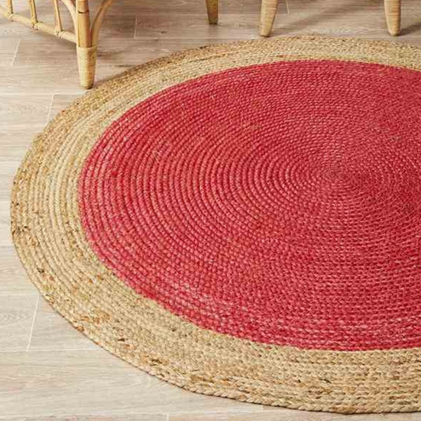 Rug Culture Atrium Polo Cherry By Round Rugs