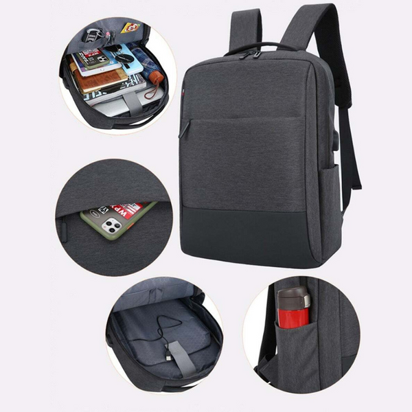 Business Mens Backpack Multifunctional Waterproof Nylon Bags Portable Usb Charging Backpacks