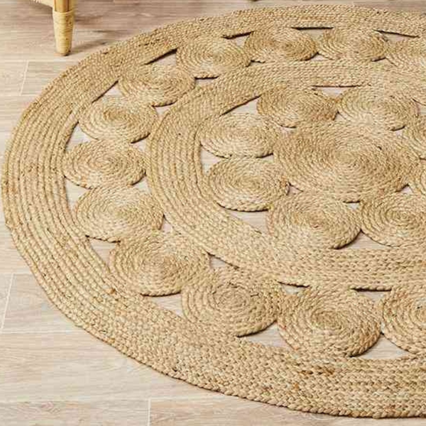 Rug Culture Atrium Pilu Natural By Round Rugs