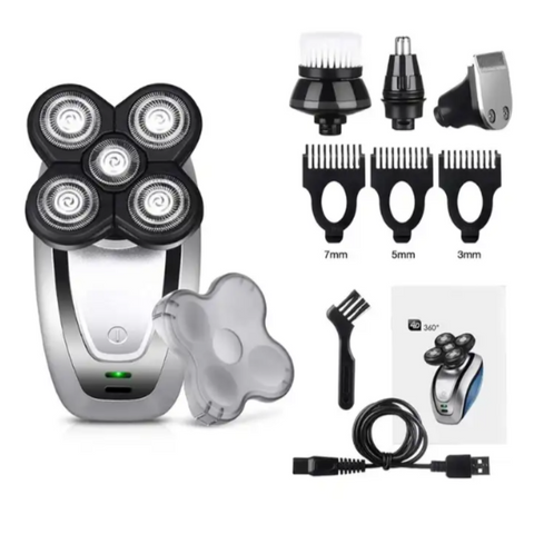 Electric Shaver Usb Rechargeable Ipx6 Ergonomic Design For Men Women Bald Head Men's Shavers