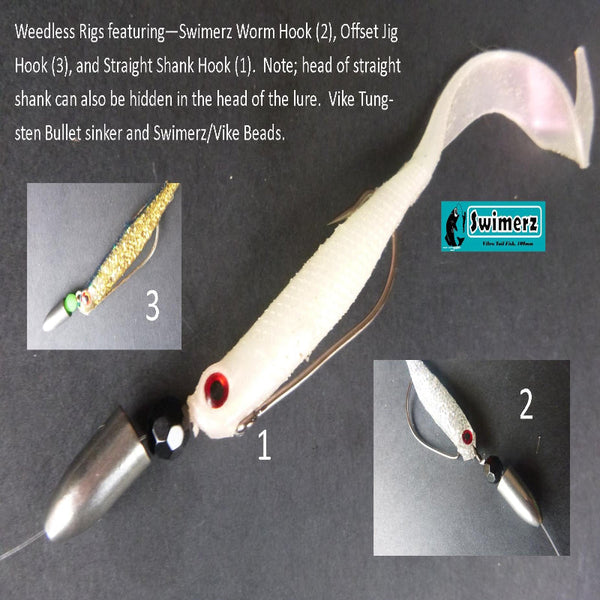 Swimerz 3/8Oz Bullet Sinker Tungsten 5 Pack Sinkers & Weights