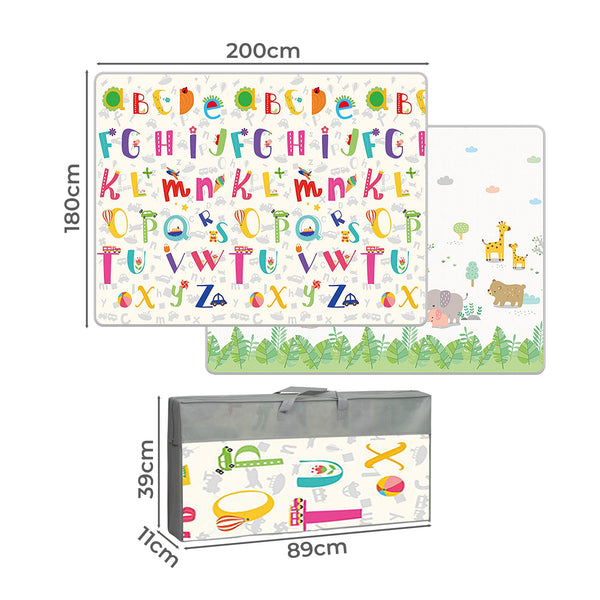 Bopeep Kids Play Mat Little One Crawling Pad Alphabets Playmats & Jigsaw Mats