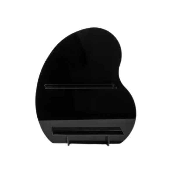 Elosung 31 X 27 8Cm Black Acrylic Desktop Storage Organiser Christmas Aromatherapy Display Shelf For Cosmetics Candles And Decorative Items Makeup Bag