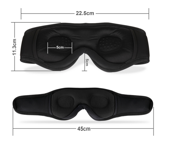 Bluetooth Wireless Music 3D Eye Mask Sleeping