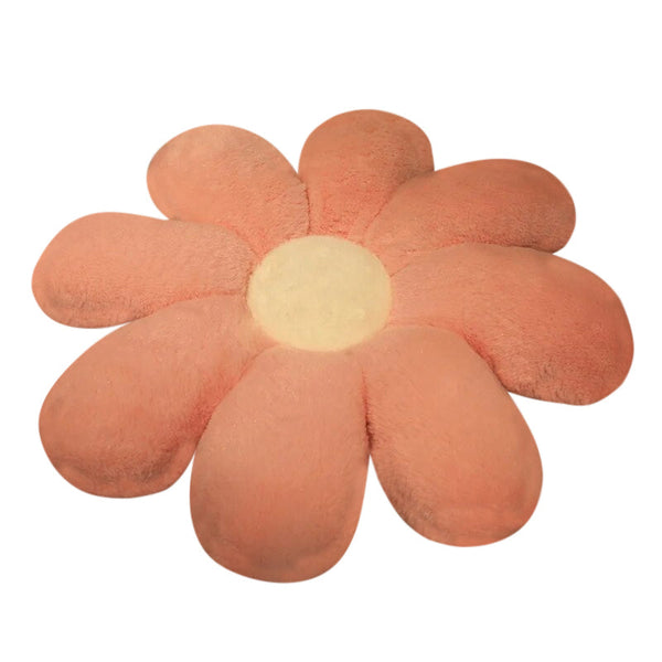 Plush Pillow Light Pink Flower Shape Stuffed Soft Seat Cushion Decor 50Cm Cushions & Decorative Pillows