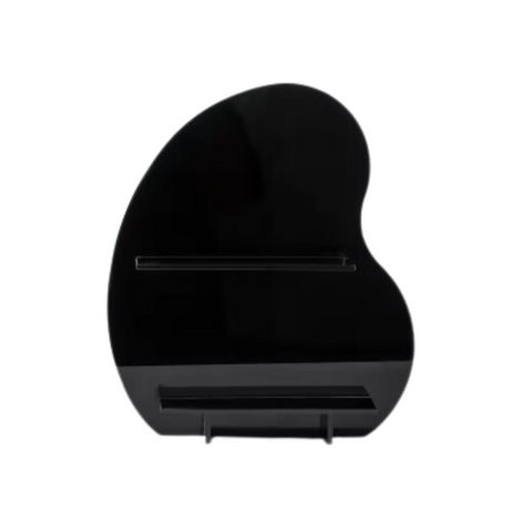 Elosung 40*36*10Cm Black Acrylic Desktop Storage Organizer Christmas Aromatherapy Display Shelf For Cosmetics Candles And Decorative Items Other Makeu