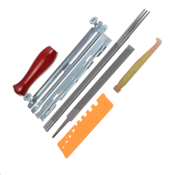 10Pcs Chainsaw Sharpening Files Tool Kit For Stihl Sharpening Tools