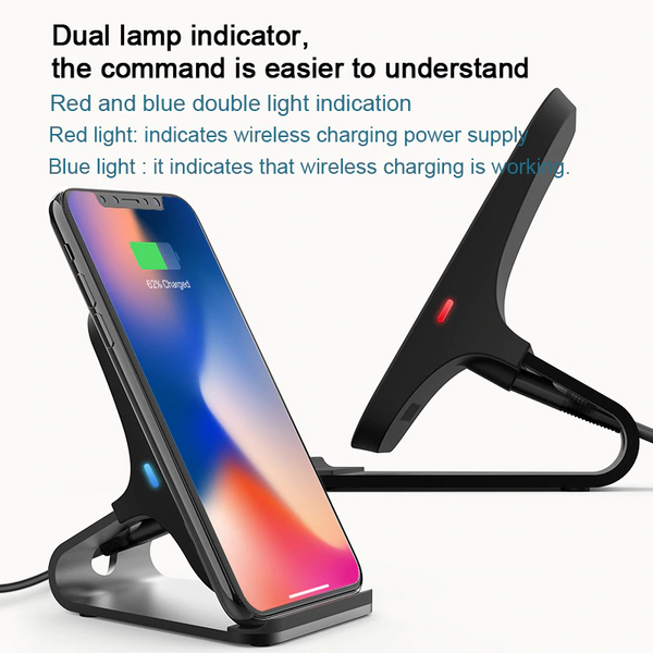 Wireless Phone Charger Stand Chargers & Cradles