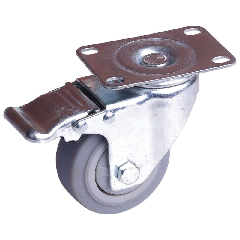 3 Inch Heavy Duty Caster Wheels Swivel With Brake Locking Casters Castor Cart Furniture Workbench Castor Wheels